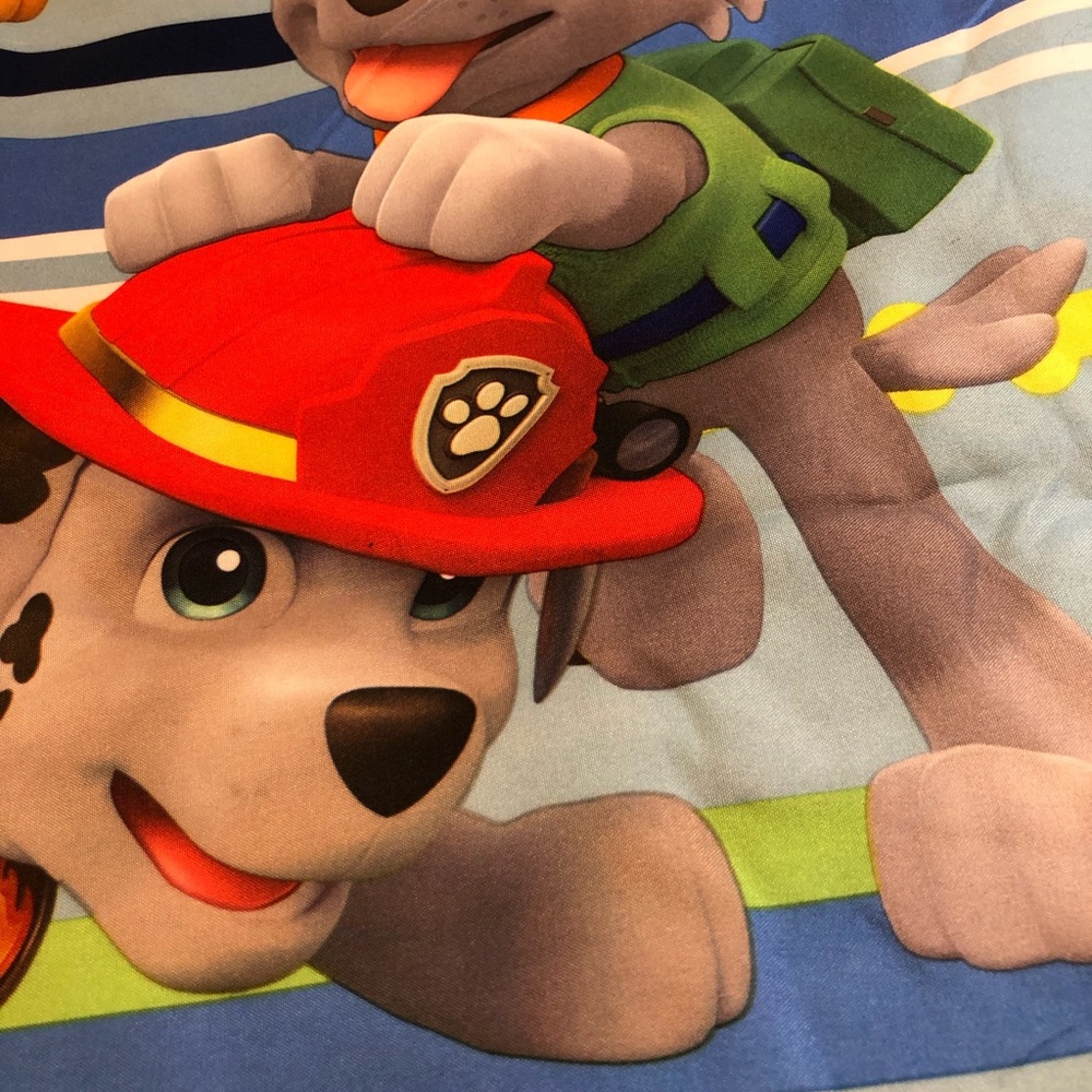 Paw Patrol Twin Flat Sheet and Pillow Case